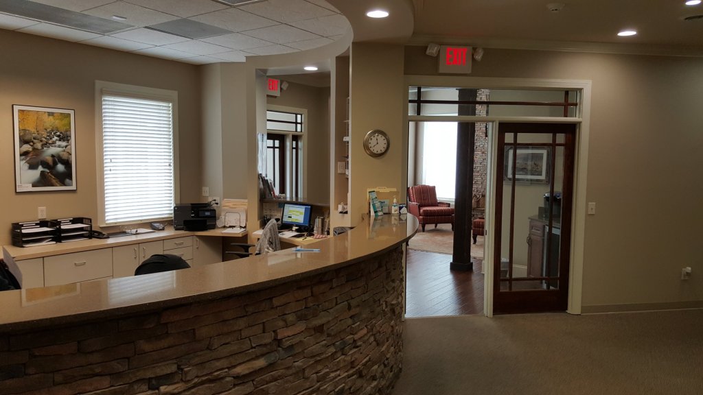 Image of the reception area